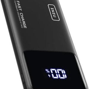 Batterie Externe INIU 10000mAh 22.5W avec Charge Rapide PD3.0 QC4.0 et Support Téléphone Intégré